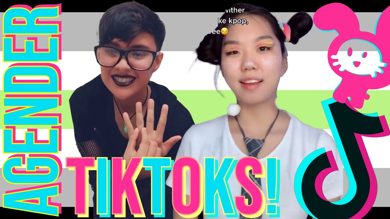 Agender TikToks! | TikTok Bunny 🐰 | #Compilation #lgbtqia #agender #tiktokviral #nonbinary #lgbt