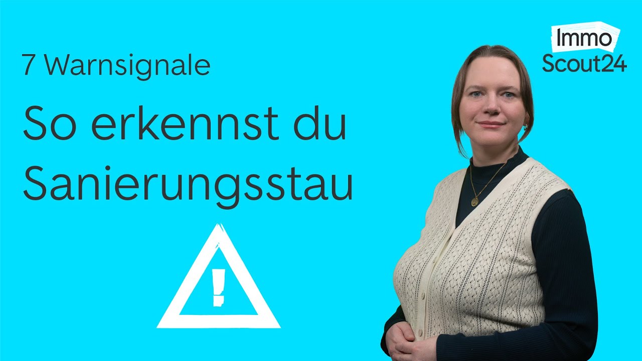 7 Warnzeichen, an denen du Sanierungsstau erkennst 😱🛠️