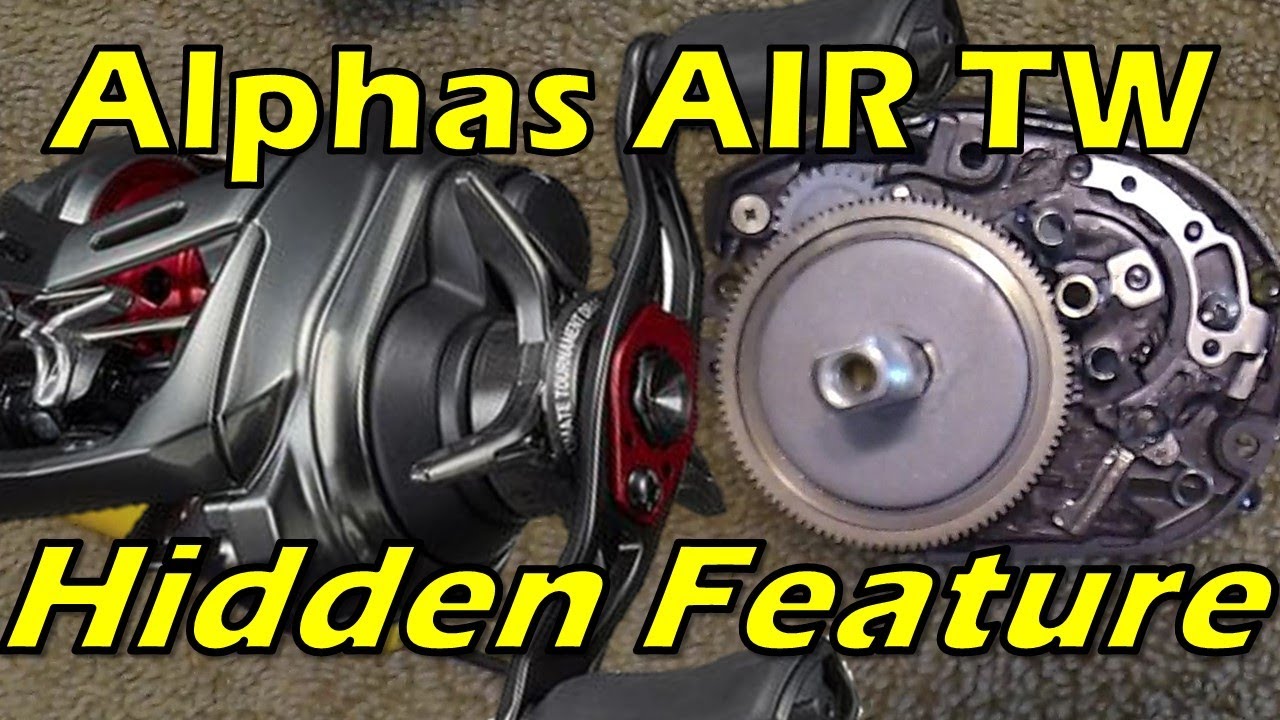 Inside the Daiwa Alphas AIR TW HIDDEN FEATURE!!!