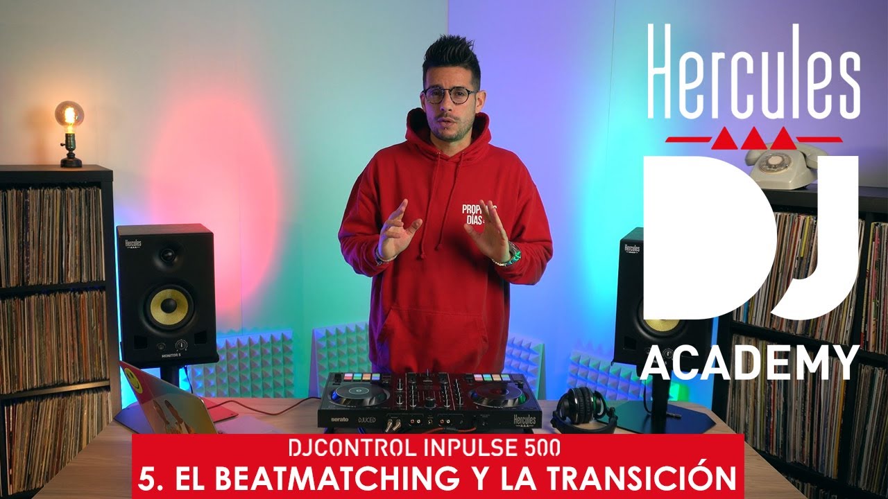 Lección 05 - El beatmatching y la transición entre canciones. DJ Academy (Español) 5/7 | Hercules