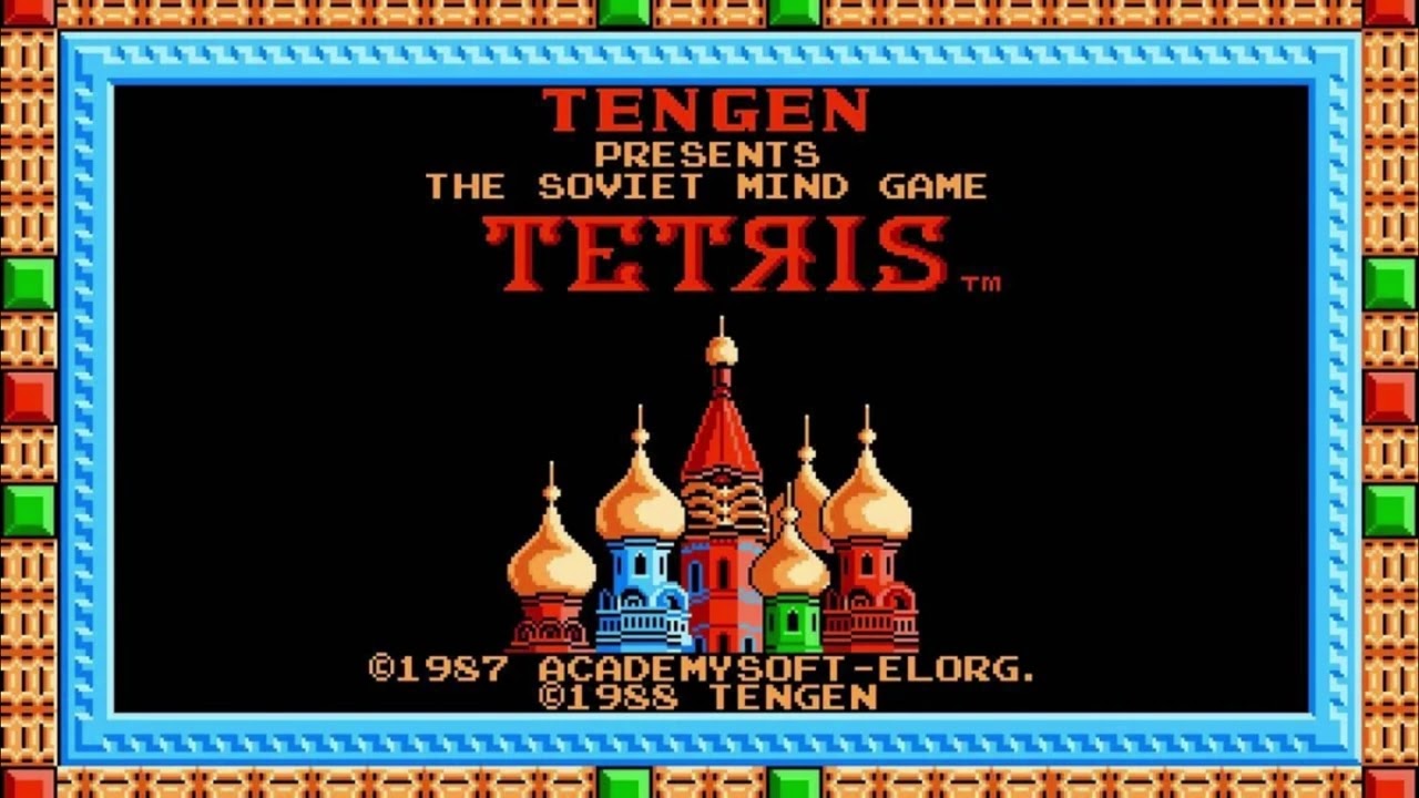 Tetris Themes (Tengen) - New Style - Intro/Loginska/Troika/Bradinsky