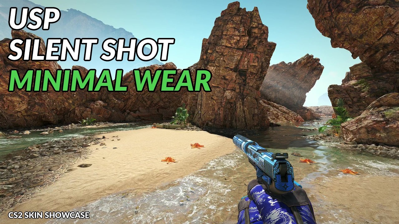 USP-S Silent Shot (Minimal Wear) | CS2 Skin Showcase
