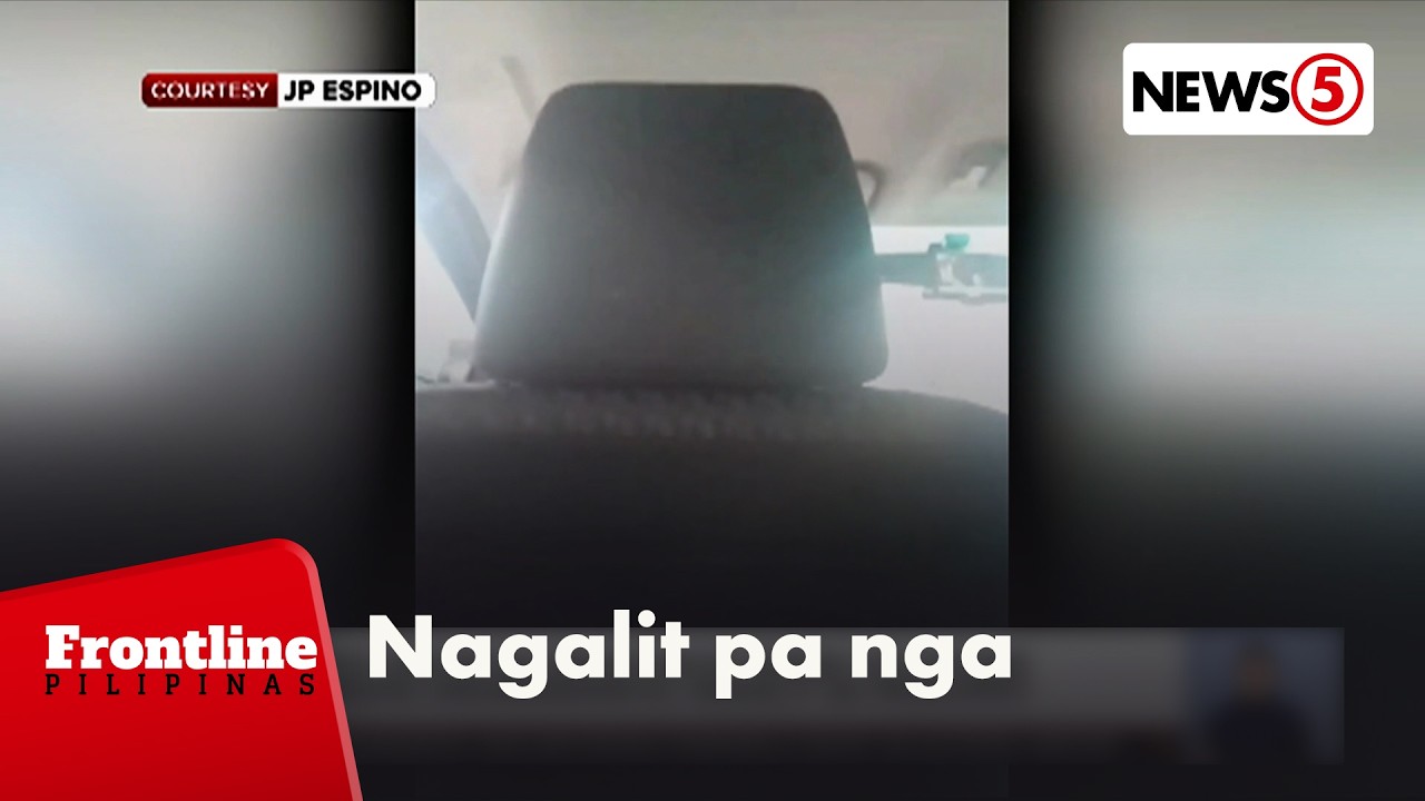 TNVS driver na sinita dahil nagse-cellphone habang nagmamaneho, nagalit sa pasahero