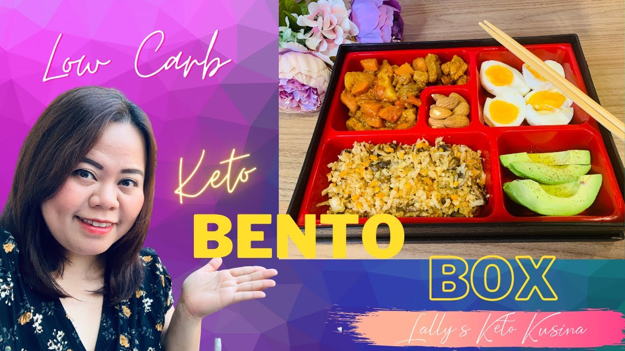 HOW TO MAKE KETO BENTO BOX MEAL | BENTO BOX IDEAS | KETO DIET | Lally's Keto Kusina