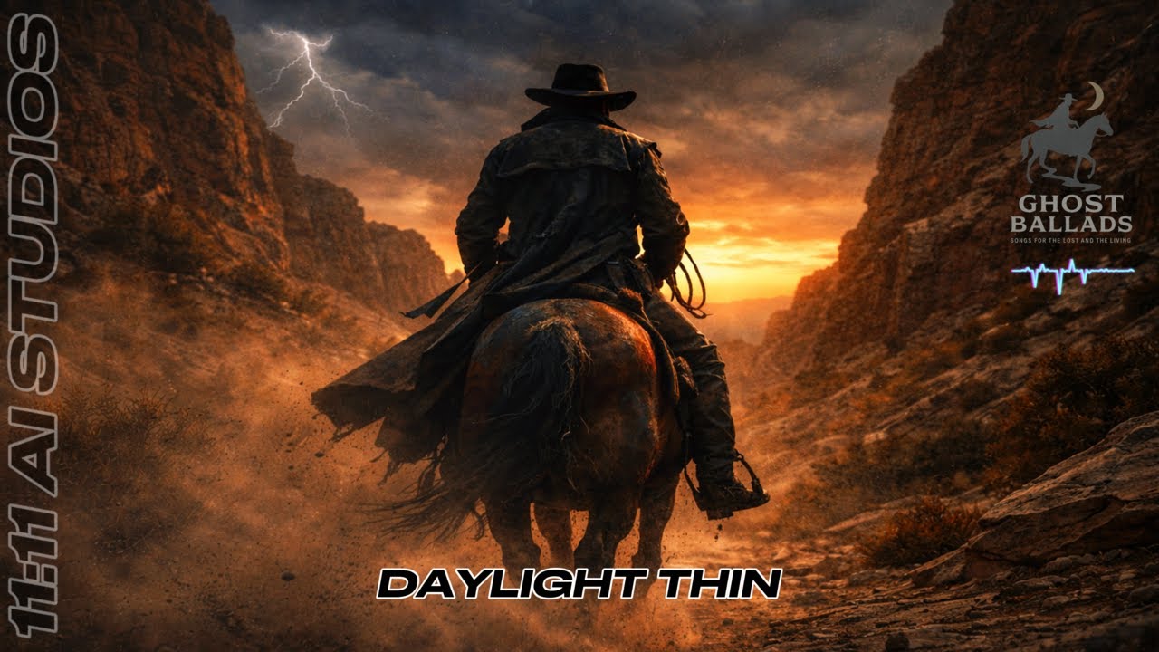 Daylight Thin | Cinematic Outlaw Western Rock Ballad (Official Visual)
