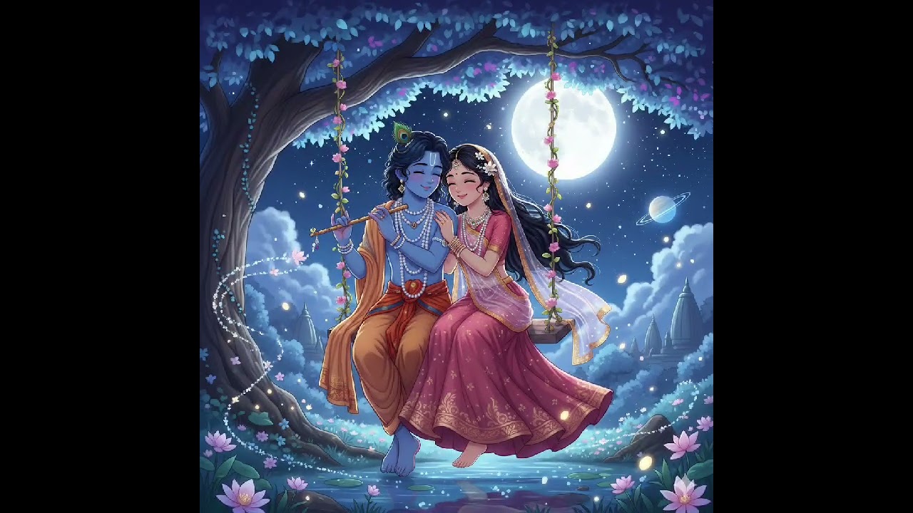 Radha krishna purr love heart touching love song 🎵 ❤️ 💖 ♥️ 