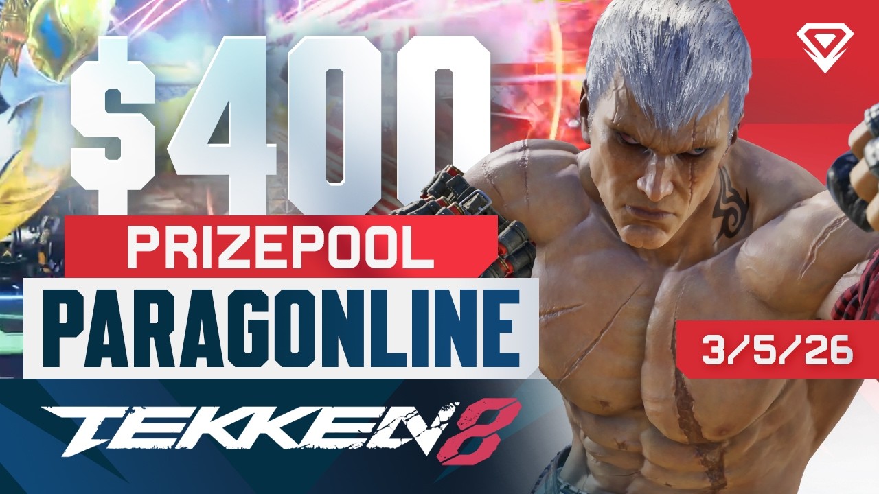 THE BIG 💯! ParagOnline TEKKEN 8 Tournament #100 Pools Top 8! 1440p QHD