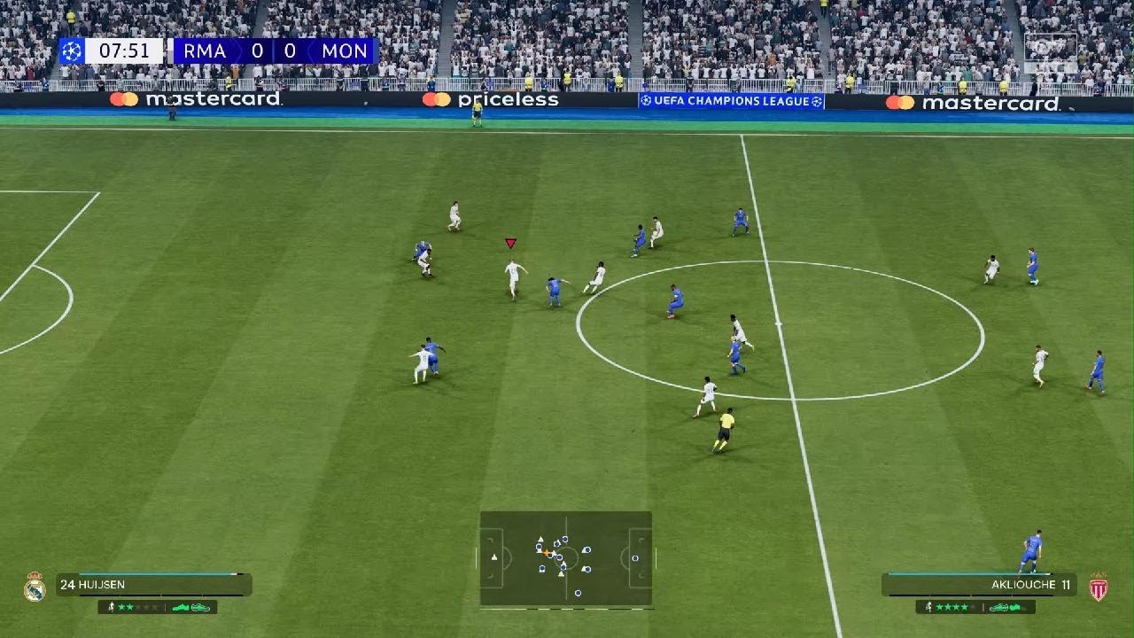 Pronóstico UEFA CL 20/01/2026 Real Madrid VS AS Mónaco EA SPORTS FC 26