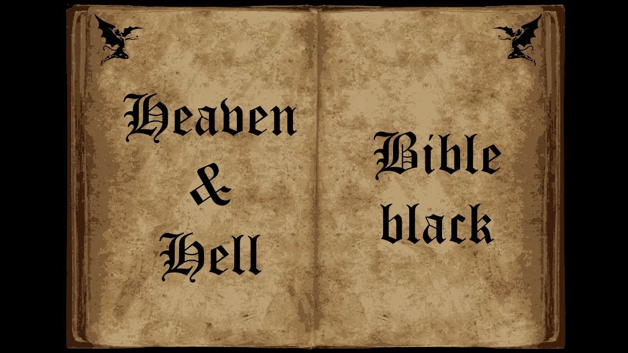 Heaven & Hell - Bible Black (Lyrics)