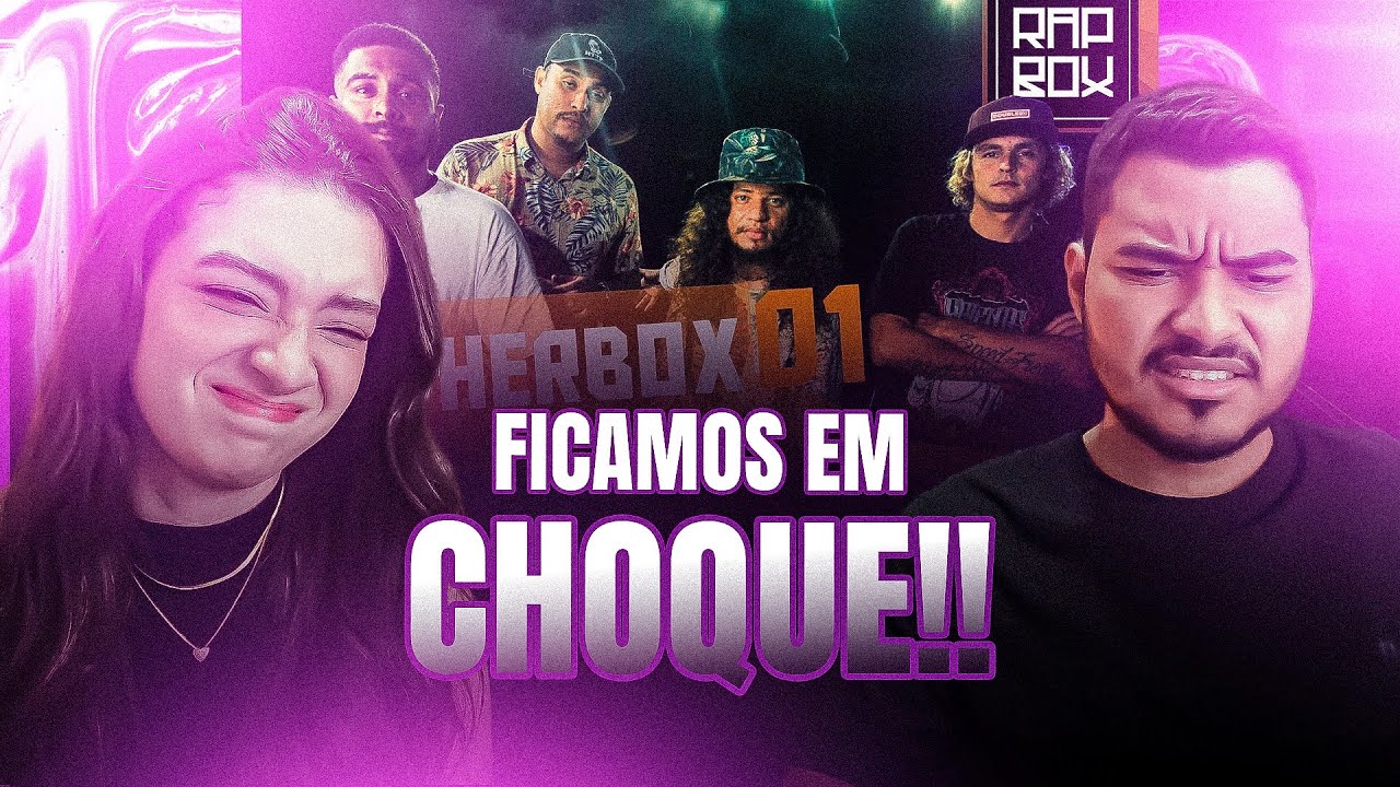 CASAL REAGE: CypherBox 1 -Diomedes Chinaski | Nissin | Baco Exu do Blues | Rapadura - EXPURGO