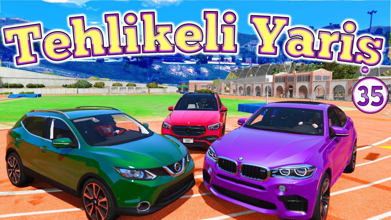 SUV ARABALARLA TEHLİKELİ YARIŞ - Joker  Sunucu Oldu