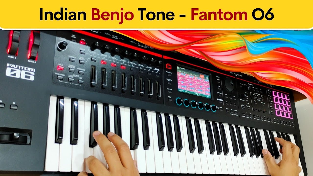 Indian Benjo Tone - Roland FANTOM O6