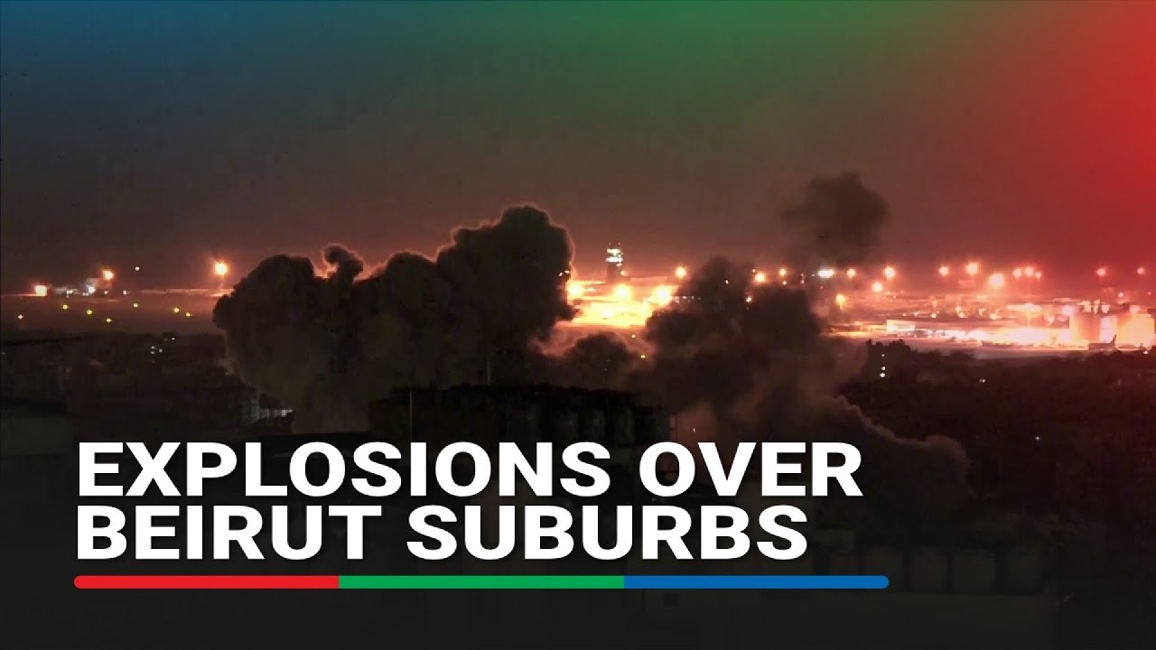 Israel pounds Beirut's southern suburbs overnight | ABS-CBN News