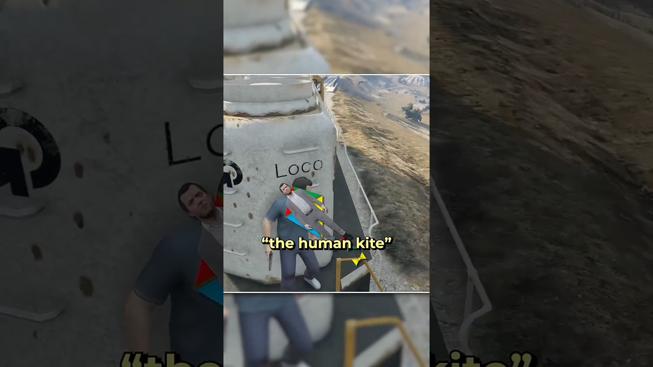 How To FLY In GTA 5 Using...Trains?? 