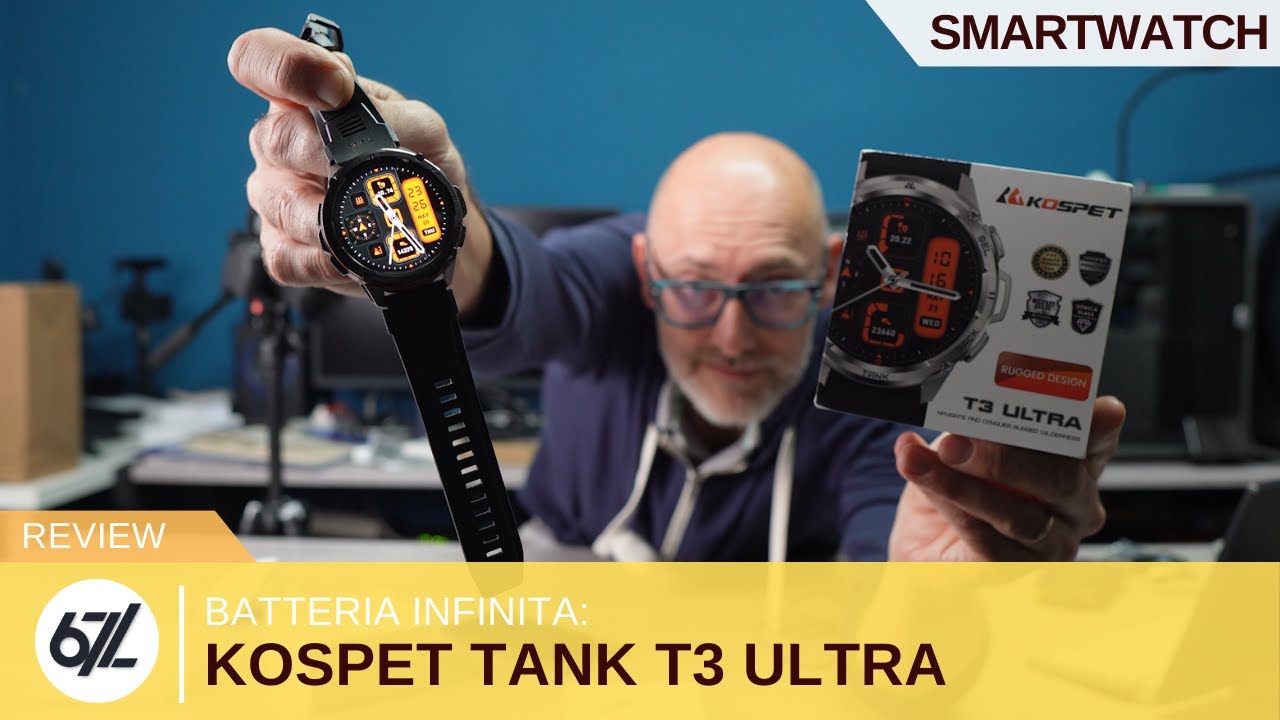 KOSPET TANK T3 ULTRA, tanti SENSORI e tanta BATTERIA!
