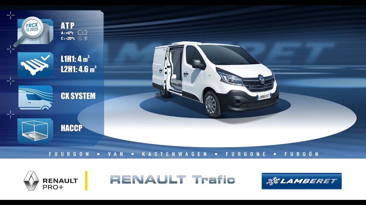 RENAULT Trafic refrigerated van