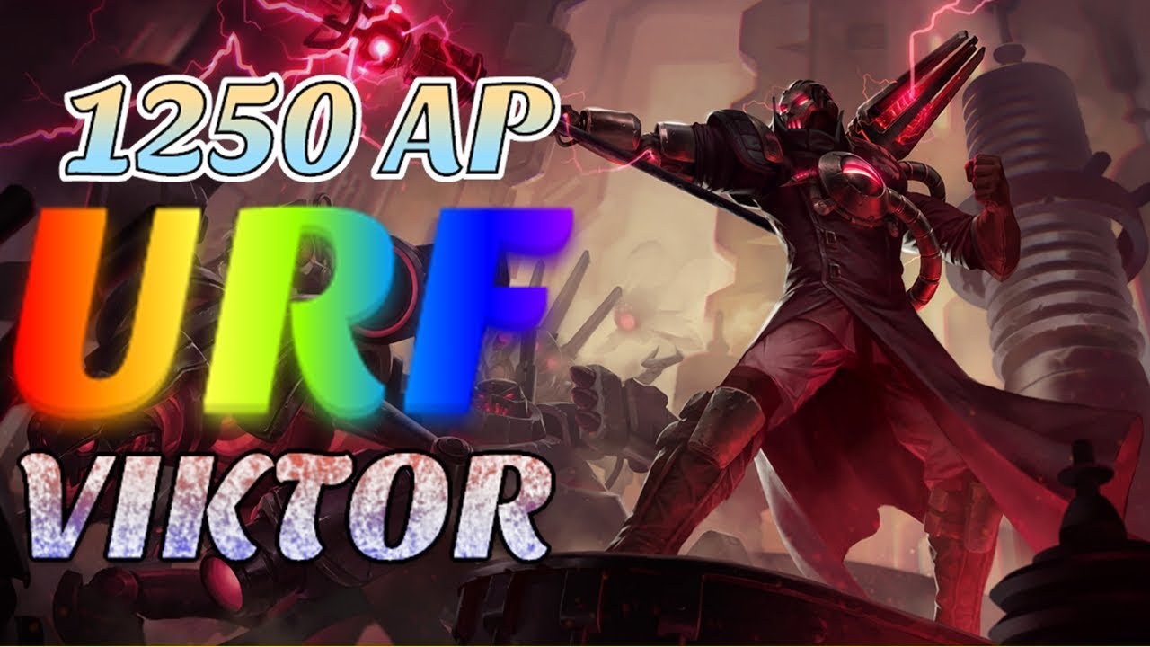 URF VIKTOR - ULTRA RAPID FIRE VIKTOR SEASON 9 - URF 2019 - VIKTOR ULTRA RAPID FIRE - LOL