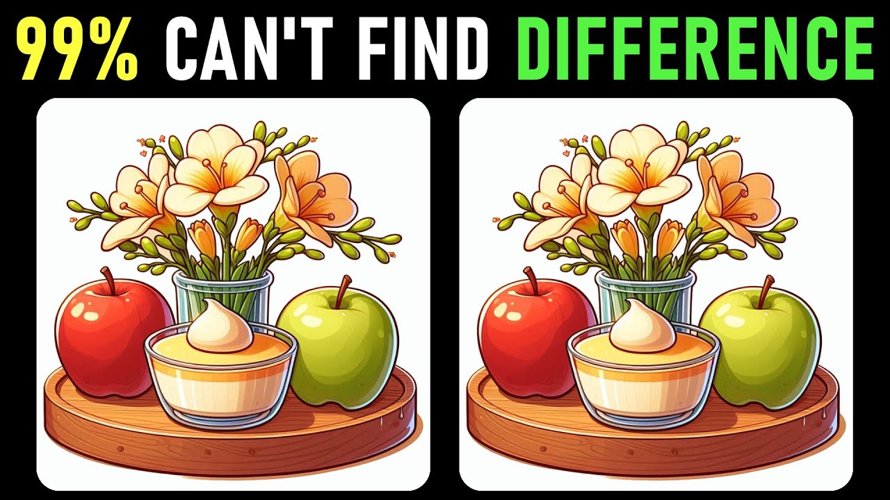 💡⏰Spot the Difference : Only Genius Find Differences