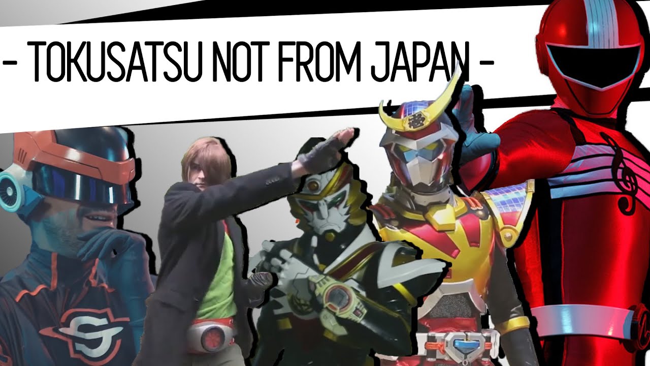 Tokusatsu From Outside Japan 3