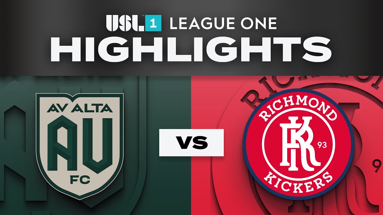 10.17.2025 | AV Alta FC vs. Richmond Kickers - Game Highlights