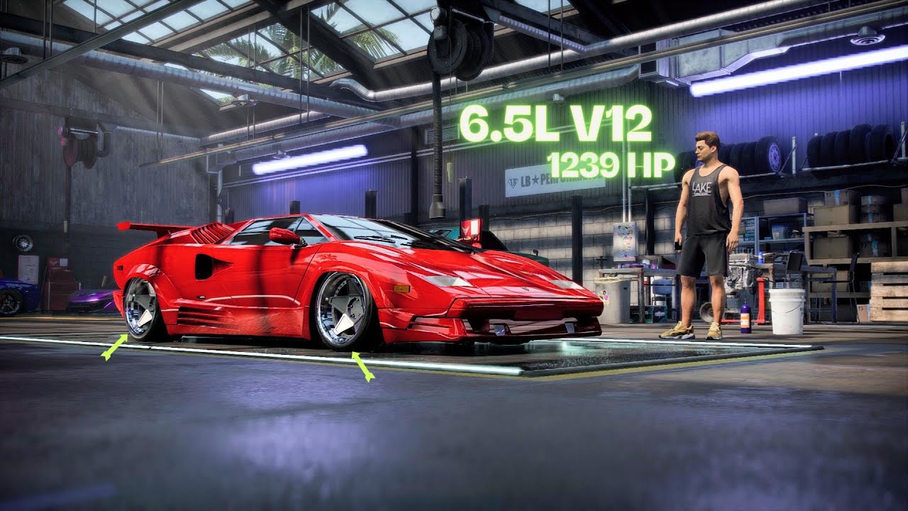 Customizing a '89 LAMBORGHINI Countach | Need for Speed Heat