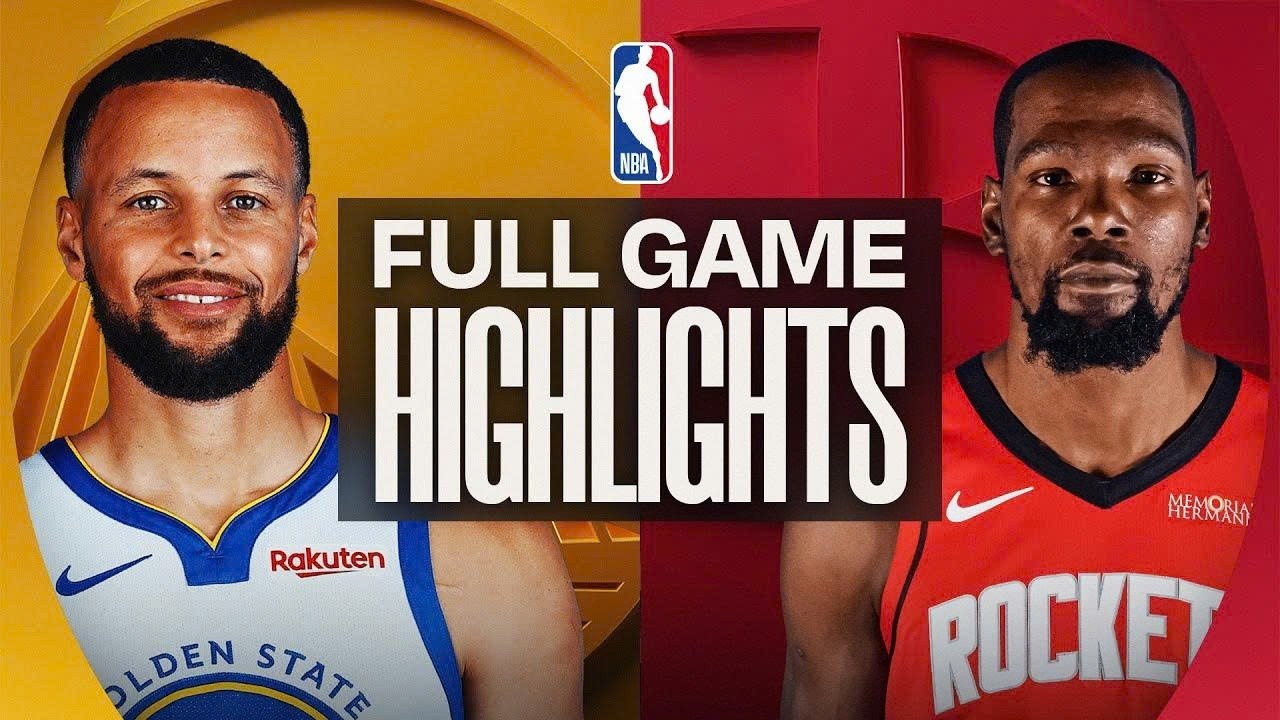 Houston Rockets vs Golden State Warriors Full Game Highlights - April 5,2026 | NBA