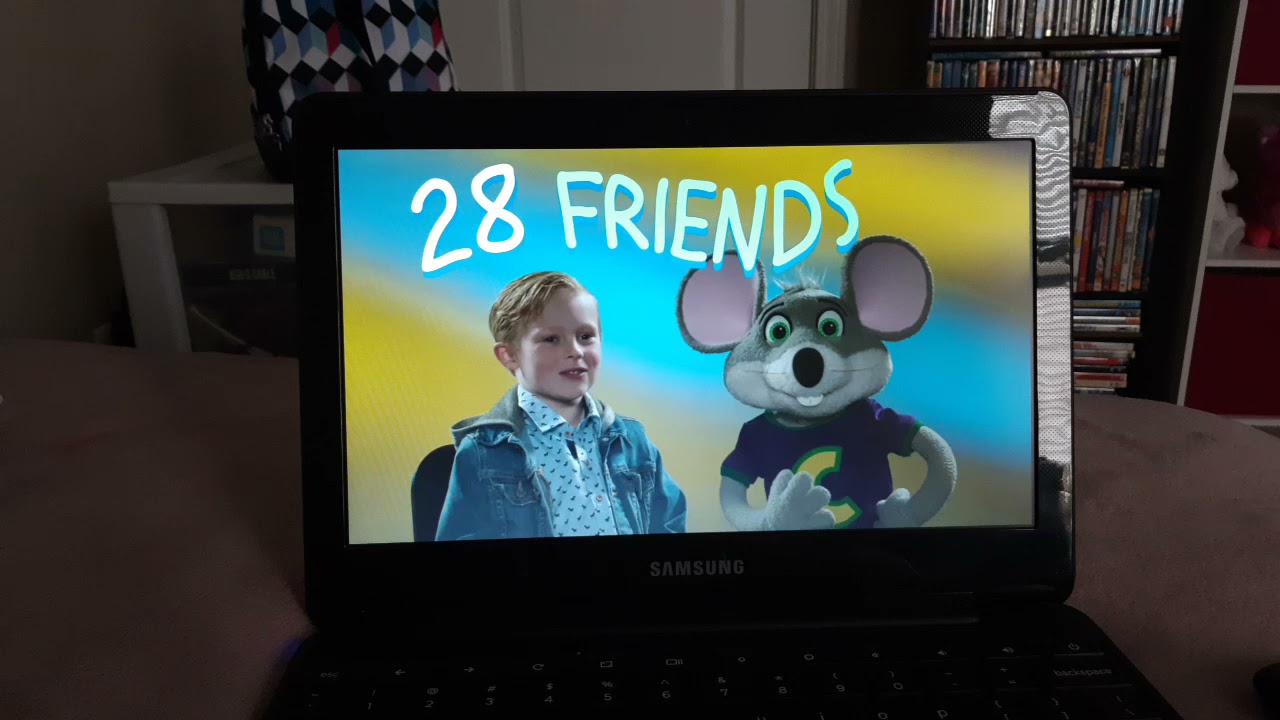 Emily Elkins reacts to chuck e chats friends afternoon fun break featuring kiersten seethaler