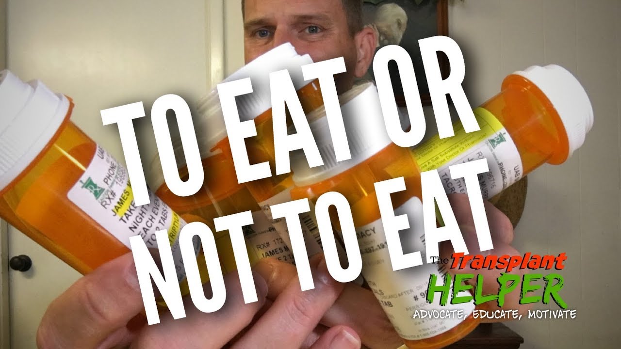 Should You Take Your Medicine On A Full Or Empty Stomach?