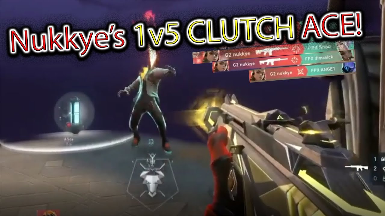 Nukkye's UNBELIEVABLE 1v5 ACE CLUTCH! Valorant Best Plays and Funny Moments! #323
