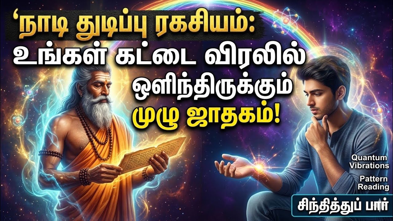 🖐️ கையில் பிடித்தால் போதும்.. உங்கள் கடந்த காலம் முதல் எதிர்காலம் வரை! நாடி துடிப்பு ரகசியம்! ✨