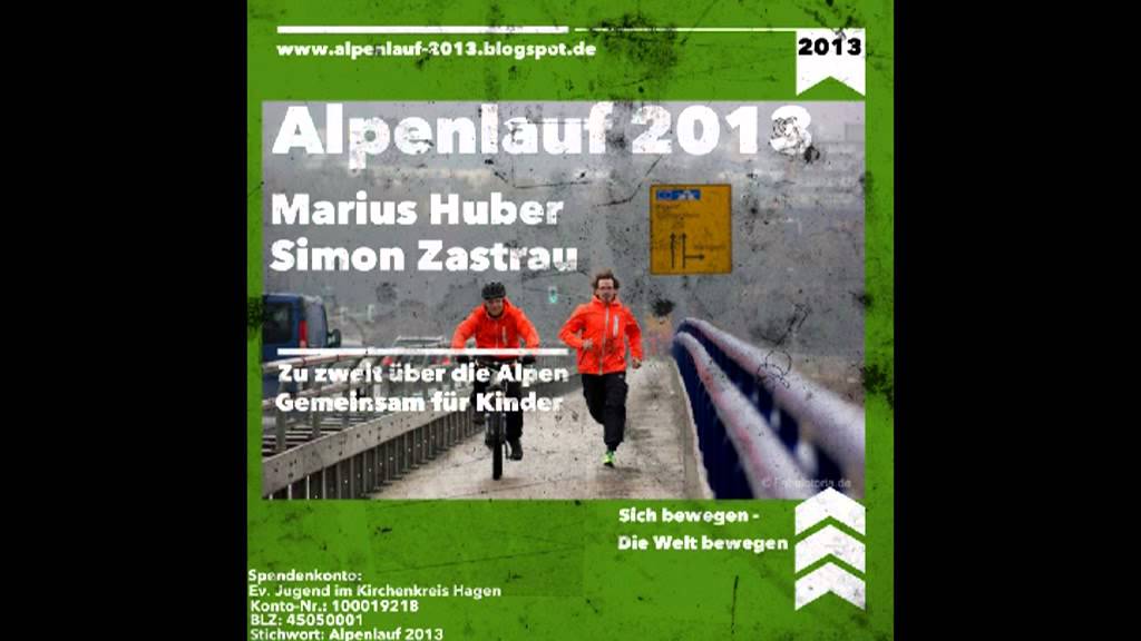 Alpenlauf bei Radio Hagen am 07.05.2013