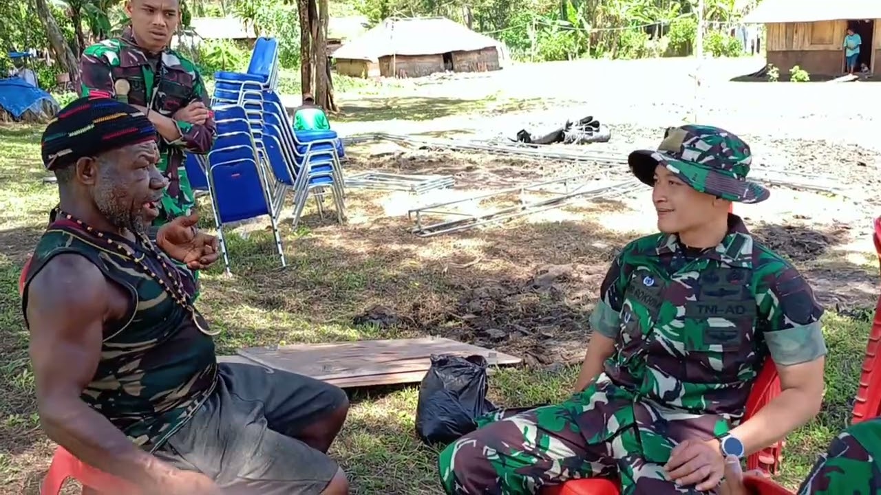 *Yonif 756/WMS Terlibat Dalam Meningkatkan Program Hanpangan di Wilayah Papua Pegunungan*