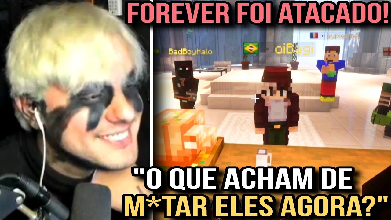 FOREVER TENTA EXPLODIR OS OVOS E É ATACADO PELOS PAIS DELES | QSMP