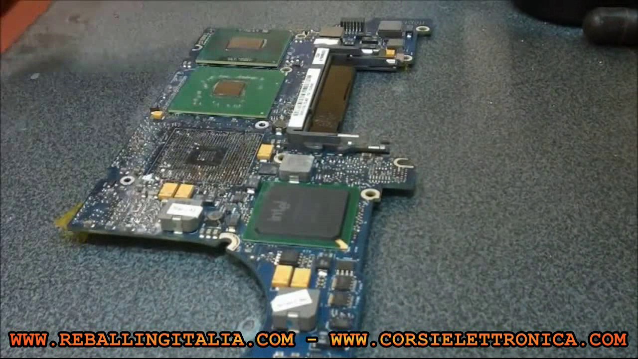 Tutorial Reballing Apple Macbook Pro - Zhuomao 5830