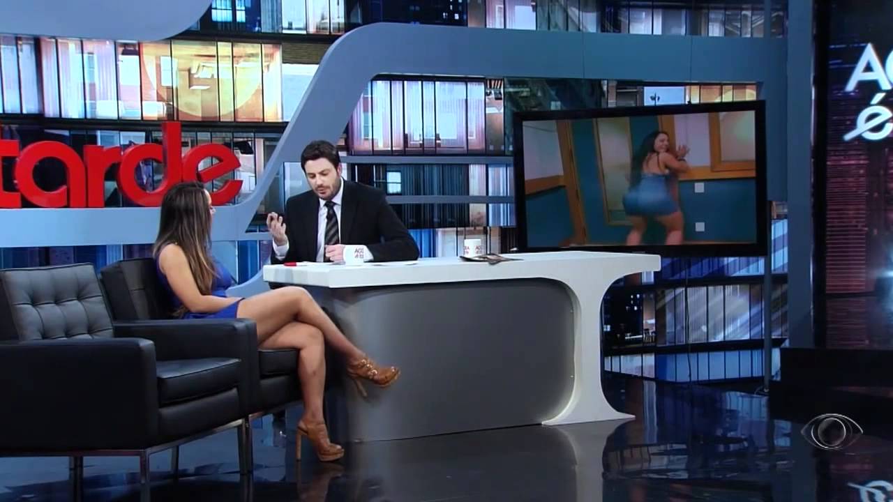 Mulher Mel&atilde;o no Agora &eacute; Tarde [&Iacute;ntegra][HD]