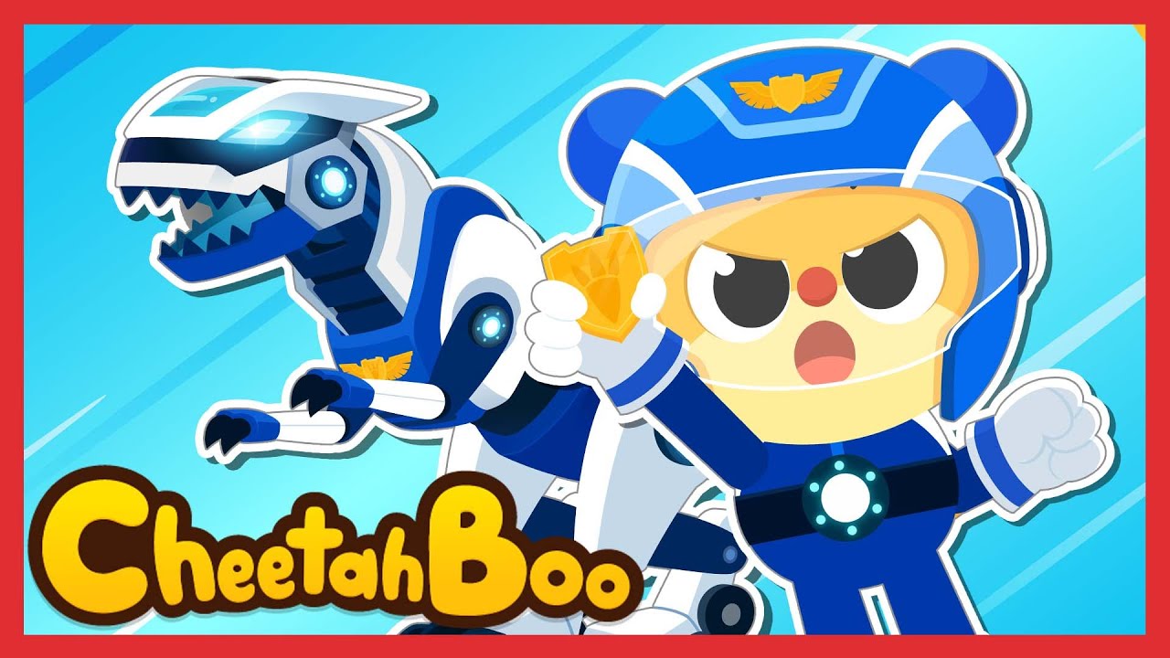 [🎉NEW] Let's Go! Dino car Reino! | Dinosaur Rescue car Hero | Nursery rhymes | #Cheetahboo