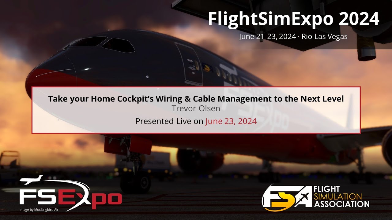 Take your Home Cockpit's Wiring & Cable Management to the Next Level