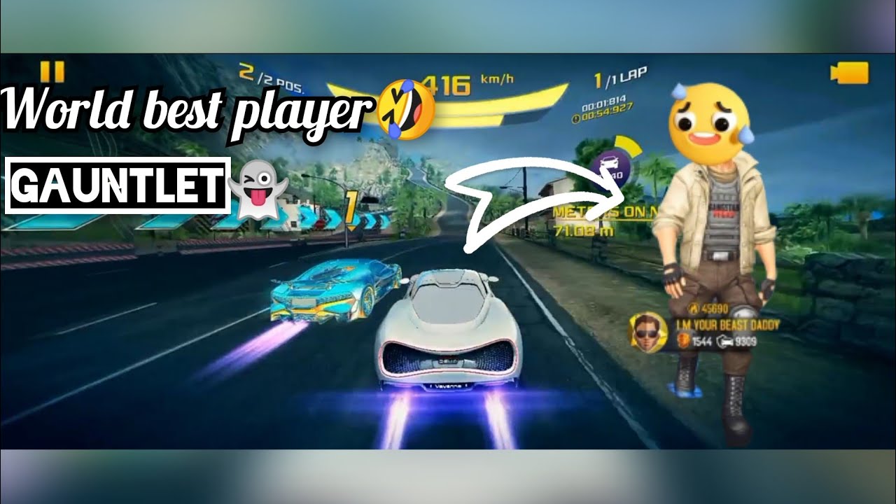 Asphalt 8 | Best player in the world🤣. Gauntlet 👻. Aditya kataria
