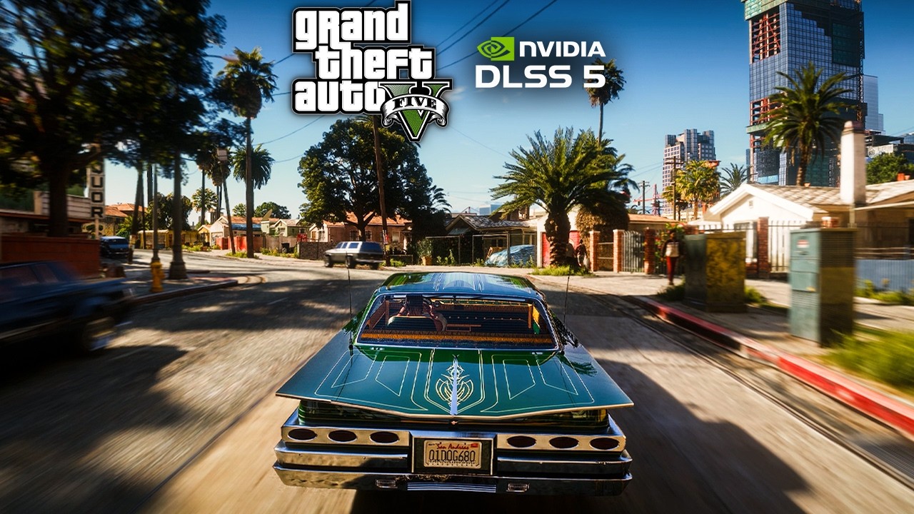GTA 5 with Mods + DLSS 5 Looks Insane