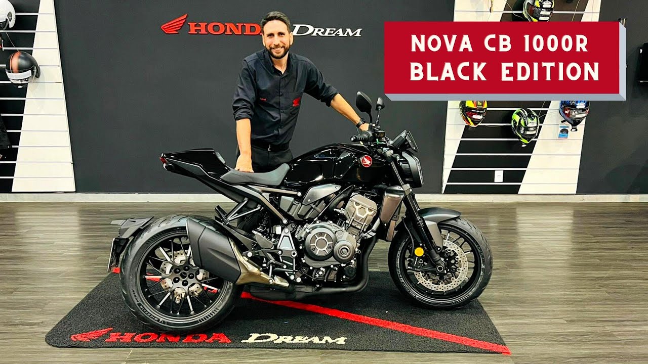 Nova CB 1000R - Black Edition LANÇAMENTO HONDA!