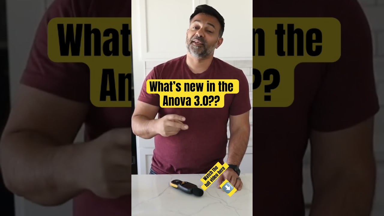 What&rsquo;s new in the Anova Precision Cooker 3.0? #sousvide #anova #shorts