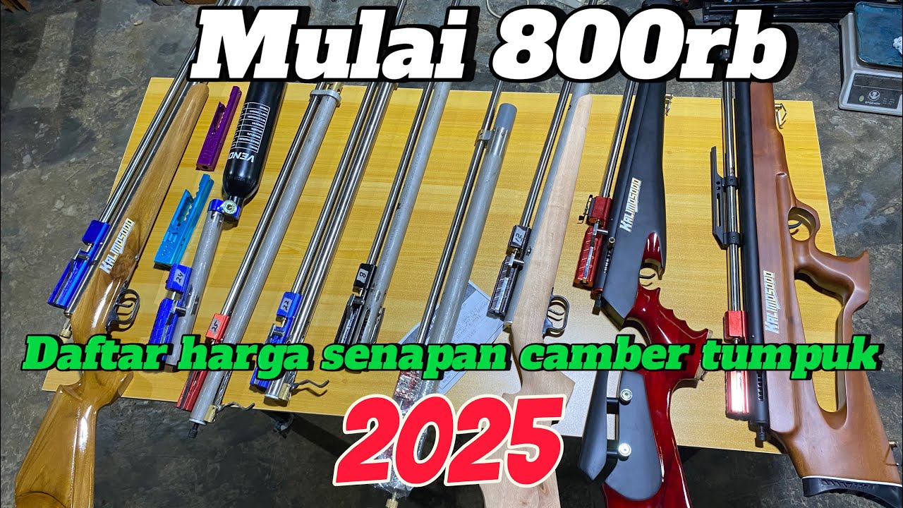800rb🔥🔥🔥 DAFTAR HARGA SENAPAN BIG GAMME PCP JAWA CHEMBER TUMPUK BOLOO 2025