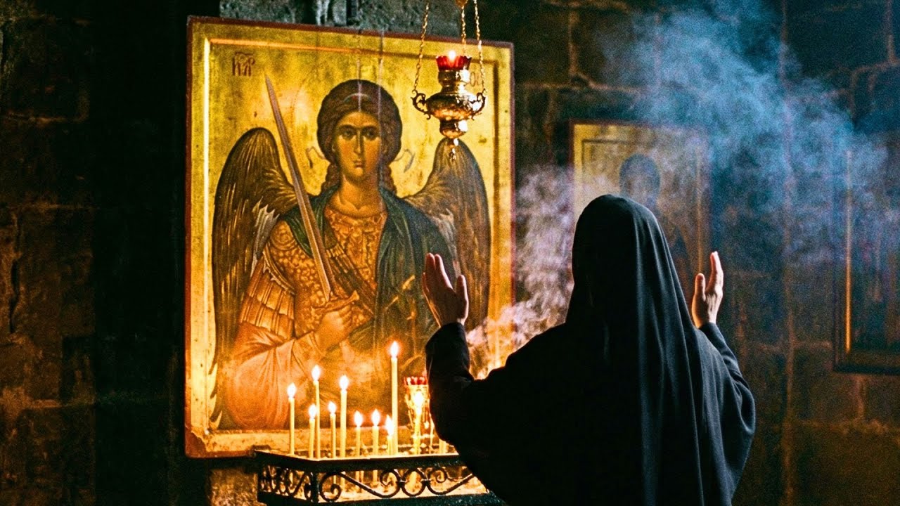 Defeat All Evil: Archangel Michael Protection Chant ! Byzantine Nuns Choir