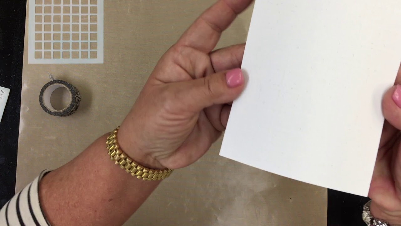 Wendy Vecchi Perfect Card Adhesive Resist Technique