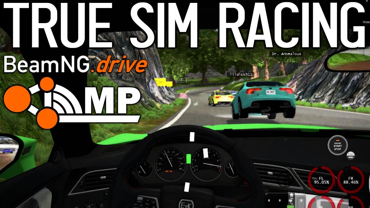 TRUE Sim Racing in BeamNG Multiplayer! | K-Series | BeamMP Cobalt Motorsports #2