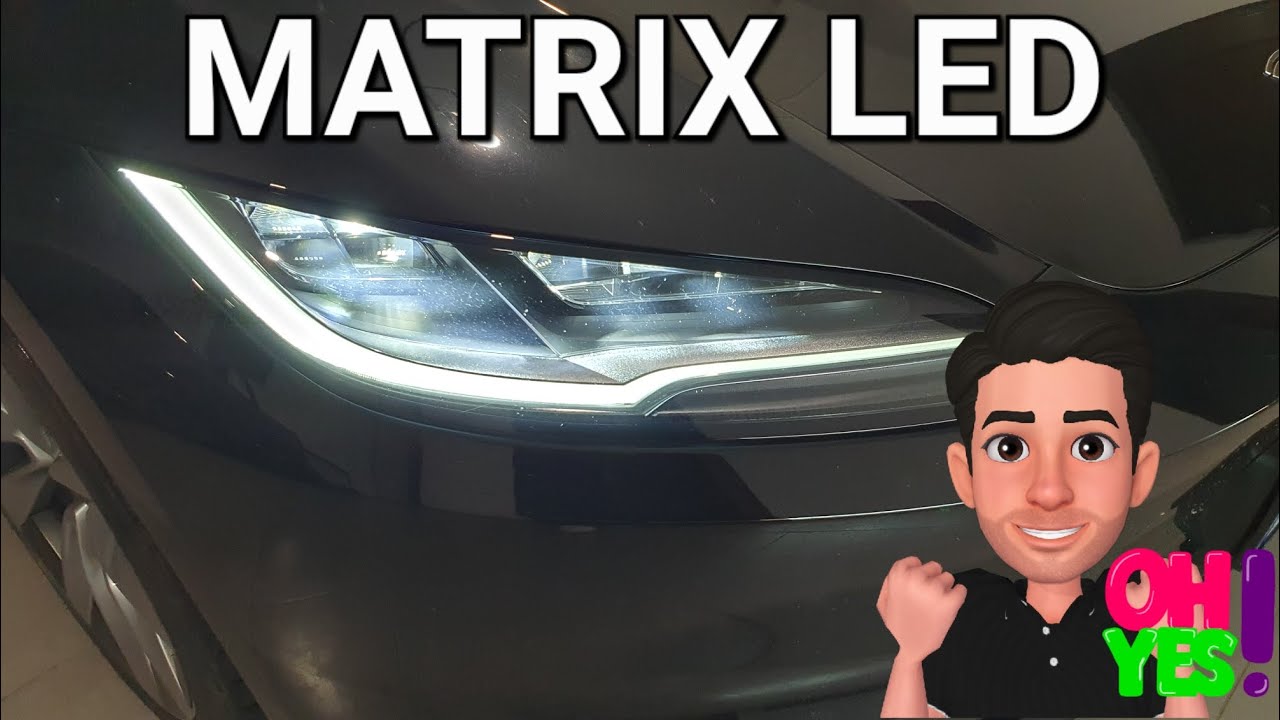 Faros Matriciales para el TESLA Model 3.
