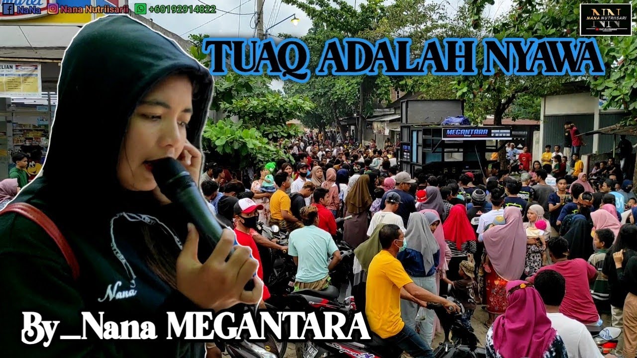 TUAQ ADALAH NYAWA MEMBUAT SEORANG PENONTON JOGET TAK KARUAN DIDEPAN NANA