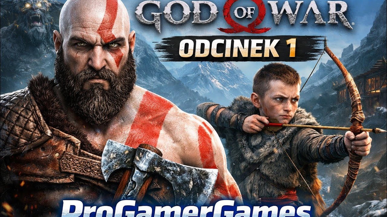 God Of War 2018 Odc.1 ( Gameplay PlayStation 4 Slim ) * Powrót  Kratosa *