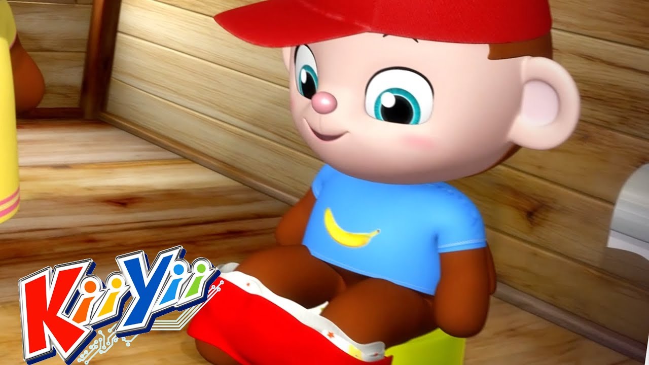 Potty Song | KiiYii Songs for kids - Sing and Learn!