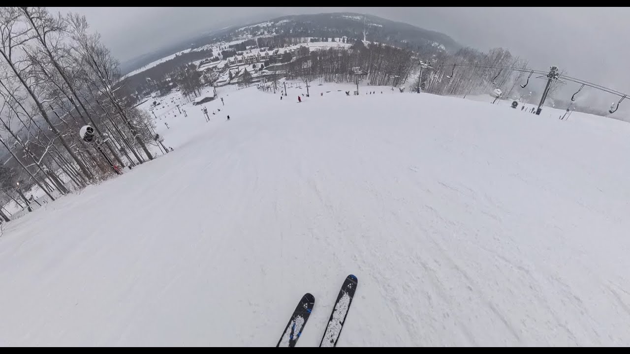 Boyne Mountain! Called in sick to ski!!!